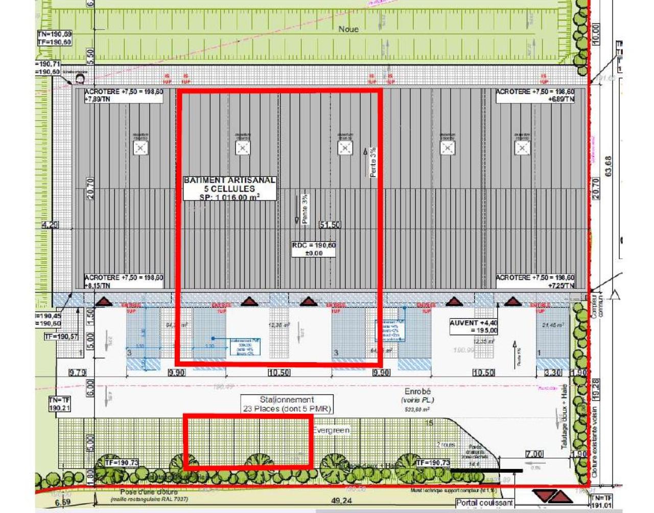 Local d'activité Bouxières-sous-Froidmont 445m² Location local d'activité Bouxières-sous-Froidmont Meurthe-et-Moselle OLACT2529351 4